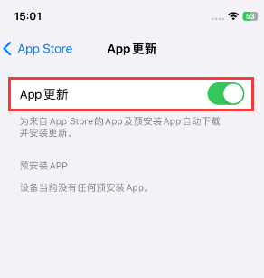 林周苹果15维修中心如何让iPhone15APP自动更新